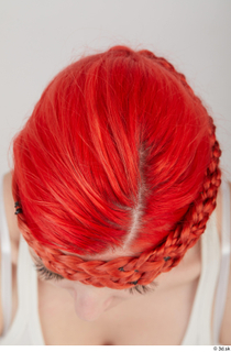 Groom references Lady Winters  003 braided hair head red…